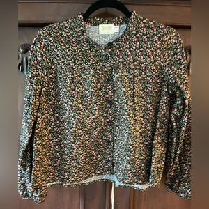 Nation liberty print blouse